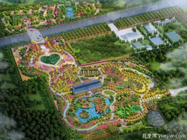 河北沧州肃宁国际月季博览园(图1)
